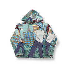Load image into Gallery viewer, COMIC BOOK TAPESTRY HOODIE

