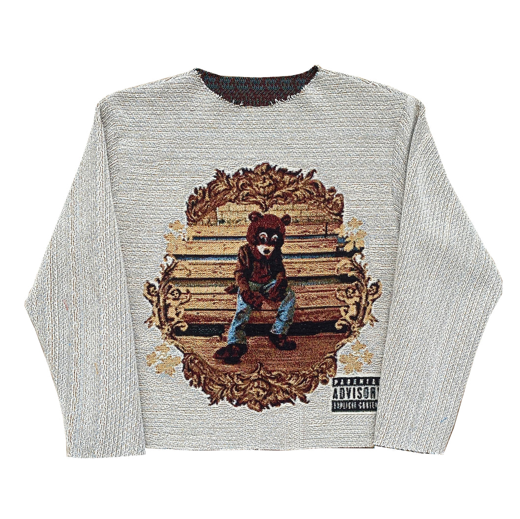 College Dropout Tapestry Sweatshirt – Skyco - Main Image