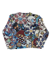 Load image into Gallery viewer, Murakami Flowers &amp; Skulls Sweatshirt
