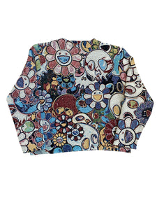 Murakami Flowers & Skulls Sweatshirt